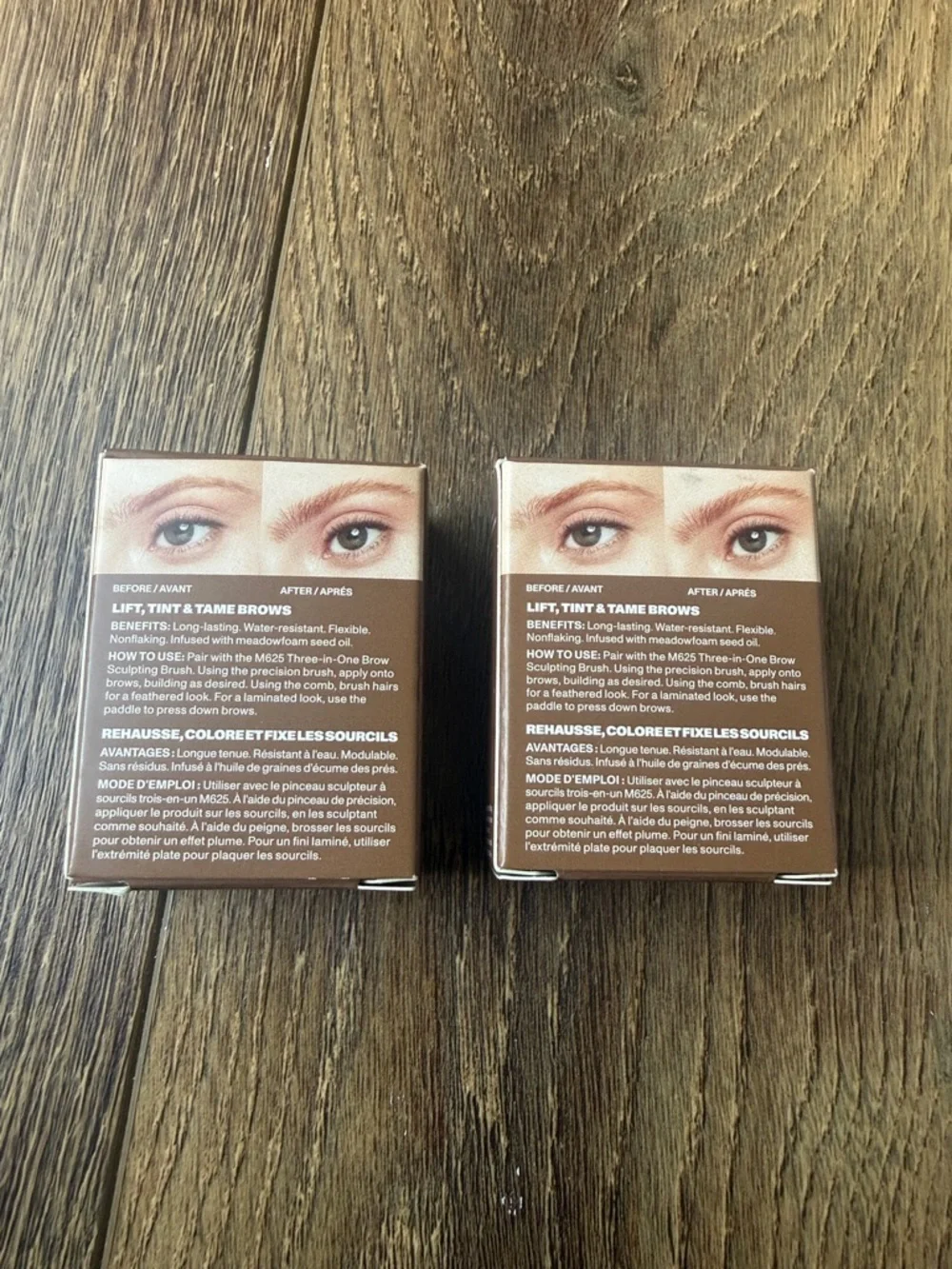 Morphe Supreme Brow Sculpting & Shaping Wax — Warm Brown Duo
